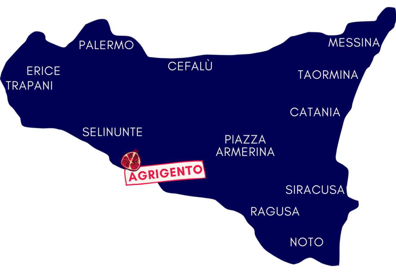 agrigento mappa